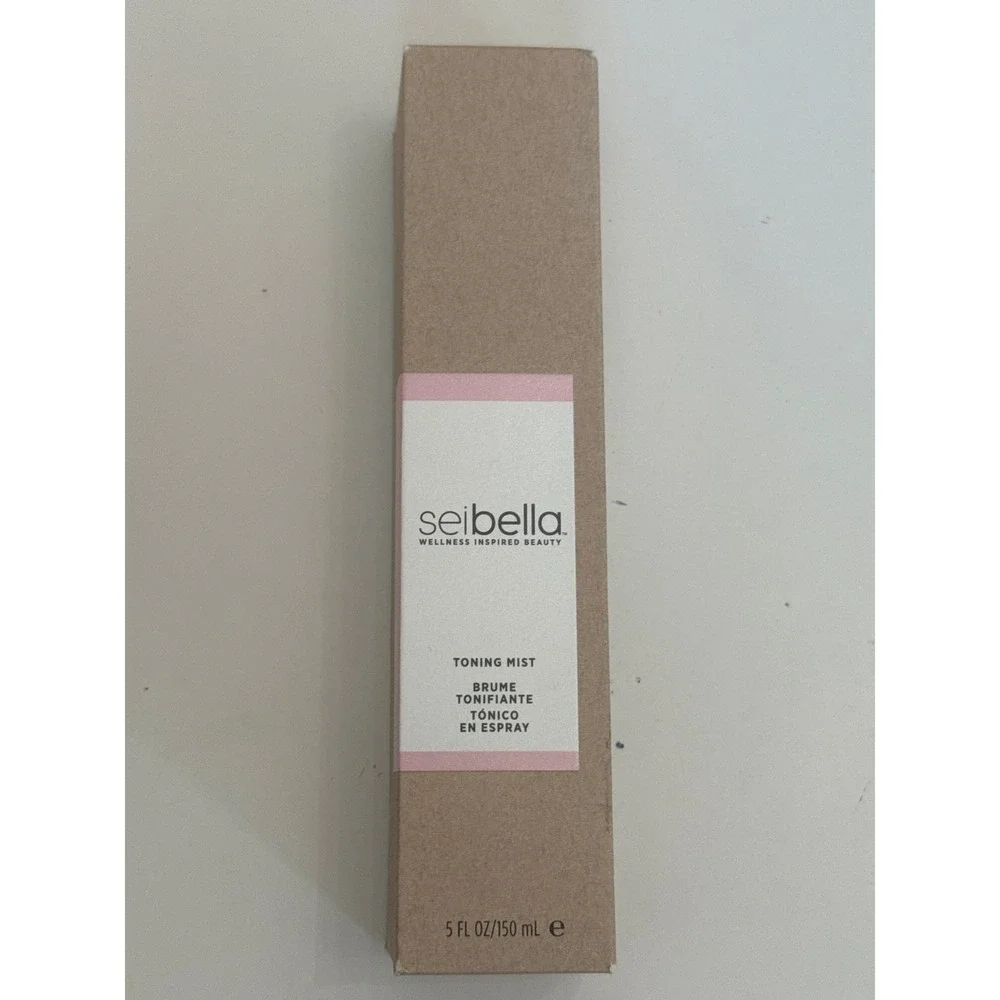 Seibella Toning Mist Honey & Rose 5oz Skin‎ Soothing Recovery Sealed Pink NIB